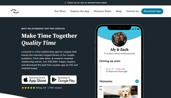 Lovewick: Relationship App