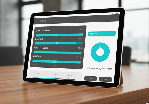 Dashboard of kink test score categories