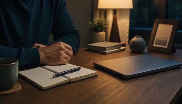 Private kink reflection desk